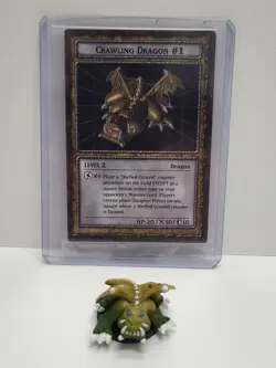 Yu-Gi-Oh Dungeon Dice Monsters - Figure & Card - Crawling Dargon #1 - Image 1