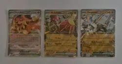 3x ex CARD Pokemon TCG Stellar Crown Card Holo Double Rare Excellent condition - Image 1