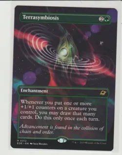 Terrasymbiosis Borderless Rare MtG Card EOE 312 - Image 1