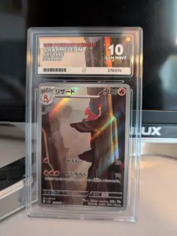 Charmeleon 169 Set 151 Graded Card slab ACE 10 Gem Mint Pokemon TCG - Image 1