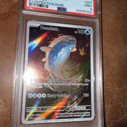 Pokemon TCG Dondozo Scarlet & Violet Base Illustration Rare Card 207/198 PSA - Image 3