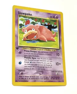 Slowpoke Neo Genesis Pokemon Card 73/111 1st Edition Nm Near Mint SPANISH - Image 2