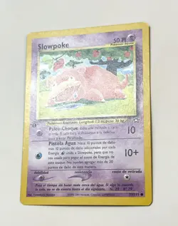 Slowpoke Neo Genesis Pokemon Card 73/111 1st Edition Nm Near Mint SPANISH - Image 3