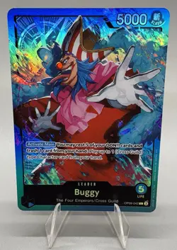 ONE PIECE CARD GAME OP09-042 BUGGY L / ALT ART - Image 1