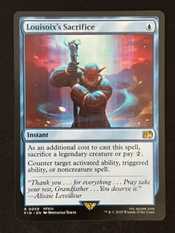 1x MTG Louisoix's Sacrifice - FINAL FANTASY (FIN) #59 - Magic the Gathering - Image 3