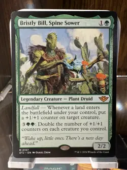 MTG Bristly Bill, Spine Sower, NM-Mint, English Outlaws of Thunder Junction - Image 1