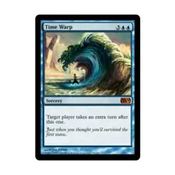 WOTC MtG M10 Time Warp (MR) EX - Image 1
