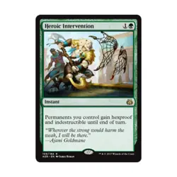 WOTC MTG Aether Revolt Heroic Intervention (R) NM - Image 1