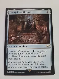 MTG the Golden Throne NM-Mint Condition - Image 1