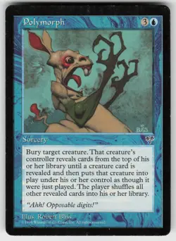 MTG Mirage # Polymorph Lightly played tcg - Image 1