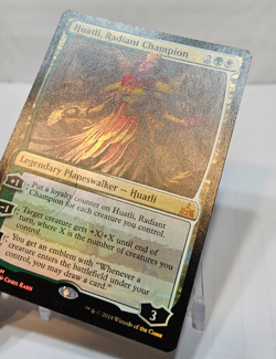 FOIL Huatli, Radiant Champion Rivals of Ixalan MTG Magic the Gathering 7229 - Image 3