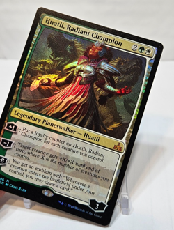 FOIL Huatli, Radiant Champion Rivals of Ixalan MTG Magic the Gathering 7229 - Image 4