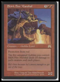MTG Onslaught #229 Skirk Fire Marshal Lightly played tcg - Image 1