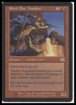 MTG Onslaught #229 Skirk Fire Marshal Lightly played tcg - Image 1