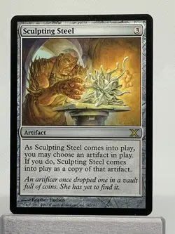 ​MTG Sculpting Steel - NM 10th Edition 342/383 - Magic: The Gathering - Image 1