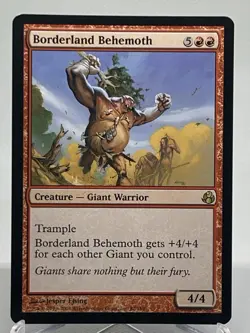 MTG Borderland Behemoth Morningtide NM 87/150 Magic: The Gathering - Image 1