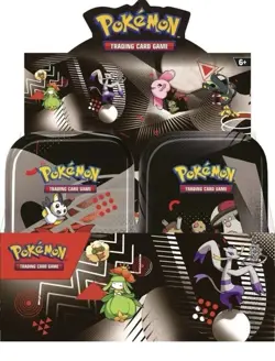 Pokemon TCG SV10.5 Black Bolt White Flare Unova Mini Tin Display Sealed - Image 1