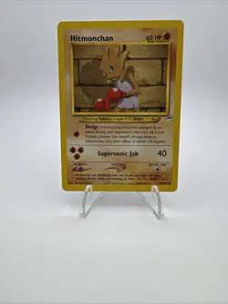 Pokemon 2002 Neo Destiny 1st Edition HITMONCHAN 69/105 - NM - Image 1