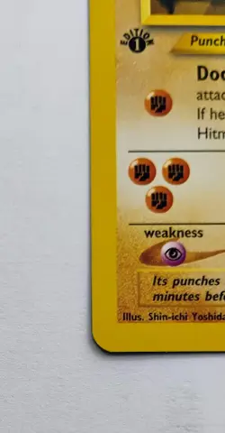 Pokemon 2002 Neo Destiny 1st Edition HITMONCHAN 69/105 - NM - Image 5