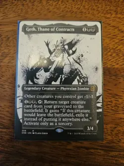 Geth, Thane of Contracts (Showcase) Phyrexia: All Will Be One Regular MTG - Image 1
