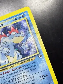 Feraligatr 4/111 Neo Genesis - 1st Edition - Holo Vintage Wotc Pokemon - HP/DMG - Image 3