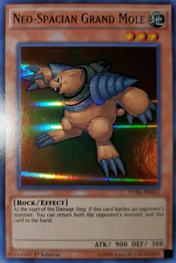 Yugioh Neo-Spacian Grand Mole UR 1st Ed. DUSA-EN061 Near Mint - Image 1