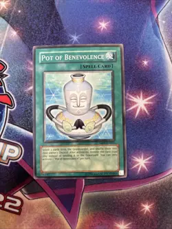 (YBL) YUGIOH TCG POT OF BENEVOLENCE ABPF-EN061 COMMON UNLIMITED ED LP - Image 1