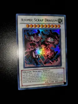 Yugioh 2011 Atomic Scrap Dragon UR STOR-EN043 Near Mint - Image 2
