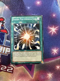 (YBL) Yugioh Super Polymerization SDCR-EN021 1st Edition Common LP - Image 1