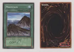 Mountain 1st Ed. YuGiOh Legend of Blue Eyes White Dragon #LOB-048 2002 8we - Image 3