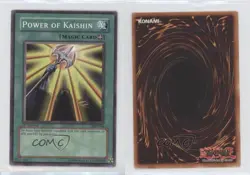Power of Kaishin 1st Ed. YuGiOh Legend Blue Eyes White Dragon #LOB-044 2002 0t5 - Image 3