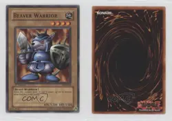 Beaver Warrior 1st Ed. YuGiOh Legend of Blue Eyes White Dragon #LOB-064 0fb0 - Image 3