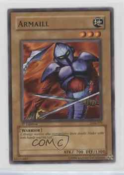 Armaill 1st Ed. YuGiOh Legend of Blue Eyes White Dragon #LOB-079 2002 0fb0 - Image 1