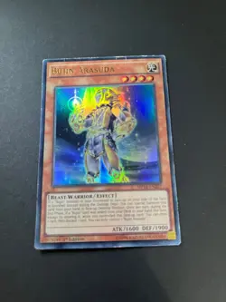 MP14-EN207 Bujin Arasuda Ultra Rare 1st Edition Yugioh Card TCG - Image 1