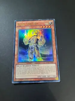 MP14-EN207 Bujin Arasuda Ultra Rare 1st Edition Yugioh Card TCG - Image 2