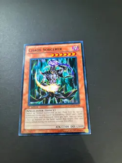 Chaos Sorcerer SDDC-EN014 Common 1st Edition Yugioh Trading Card - Image 1