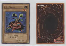 Firegrass 1st Ed. YuGiOh Legend of Blue Eyes White Dragon #LOB-018 2002 12kb - Image 3