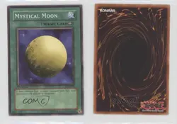 Mystical Moon 1st Ed. YuGiOh Legend of Blue Eyes White Dragon #LOB-094 2002 0fb0 - Image 3