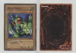 Basic Insect 1st Ed. YuGiOh Legend of Blue Eyes White Dragon #LOB-008 2002 16f0 - Image 3