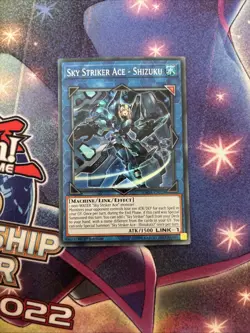 (YBL) Yugioh! LP Sky Striker Ace - Shizuku - DASA-EN028 - Super Rare - 1st Ed LP - Image 1