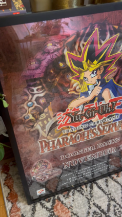 2002 Rare Yu-Gi-Oh! (Yugioh) FRAMED Pharaoh's Servant Promo Poster 18 x 24 - Image 2
