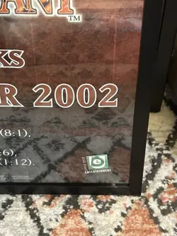 2002 Rare Yu-Gi-Oh! (Yugioh) FRAMED Pharaoh's Servant Promo Poster 18 x 24 - Image 5