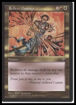MTG Mirage # Reflect Damage Lightly played tcg - Image 1