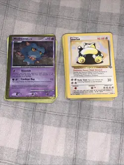 Pokemon 60 Card Lot Including 20 Holo/Reverse Holo And 40 Vintage Non Holo - Image 2