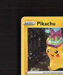 Pikachu SWSH234 Sword & Shield Black Star Promo Holo Stamped Pokemon Card NM - Image 3