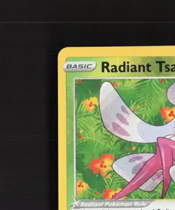Radiant Tsareena 016/195 Silver Tempest Ultra Rare Holo Pokemon Card NM - Image 3