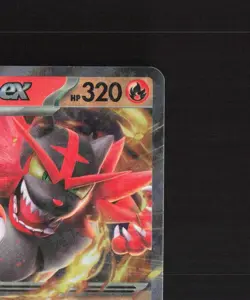 Incineroar ex 034/162 Temporal Forces Ultra Rare Holo Pokemon Card NM - Image 4