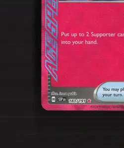 Miracle Headset 183/191 Surging Sparks Ultra Rare Holo Pokemon Card NM - Image 5