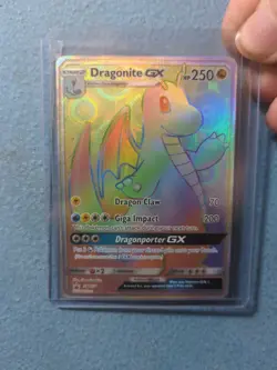 Pokemon TCG Dragonite GX Holo Promo Card Sun & Moon SM156 - Image 1