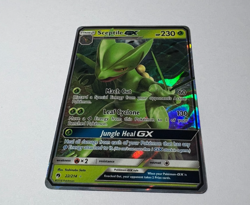 Sceptile GX 22/214 Lost Thunder Ultra Rare Sun And Moon Pokemon Card Near Mint - Image 1